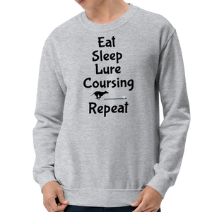 Eat, Sleep, Lure Coursing, Repeat Sweatshirts