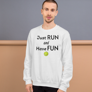 Just Run Tennis Ball Sweatshirts - Light