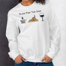 Load image into Gallery viewer, Plan for the Day - Earthdog Sweatshirts - Light
