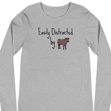 Load image into Gallery viewer, ESTELLA - Easily Distracted by Cattle Herding Long Sleeve Shirt
