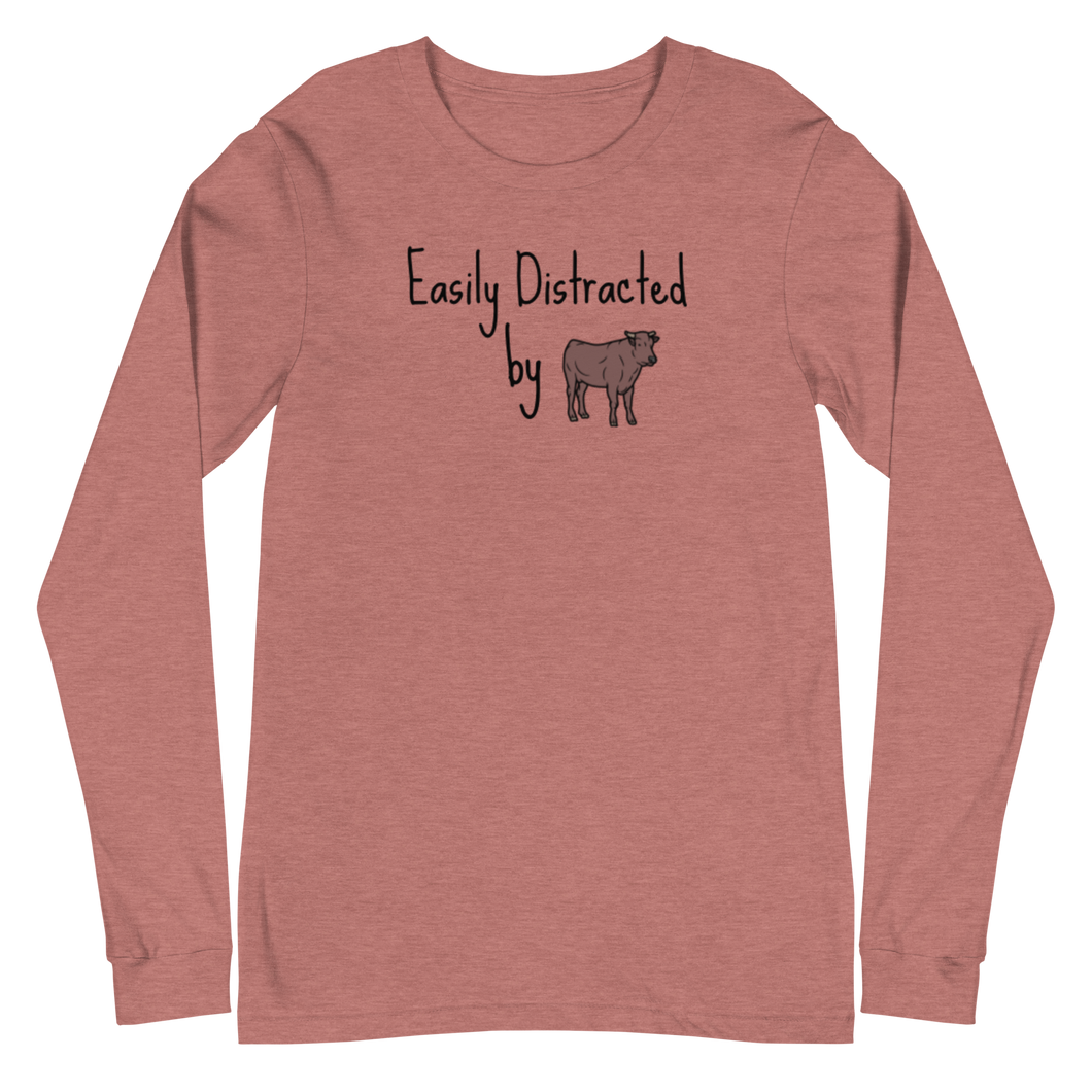 ESTELLA - Easily Distracted by Cattle Herding Long Sleeve Shirt