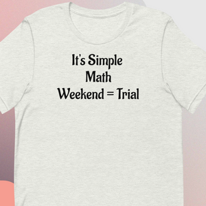 It's Simple Math Trial T-Shirts - Light