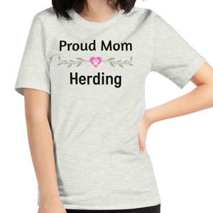 Proud Herding Mom T-Shirts - Light