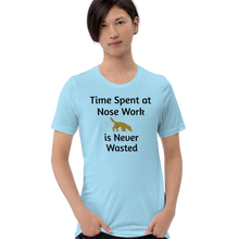 Load image into Gallery viewer, Time Spent at Nose Work T-Shirts - Light
