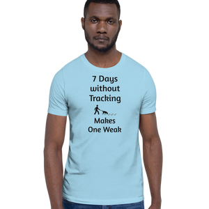 7 Days Without Tracking T-Shirts - Light