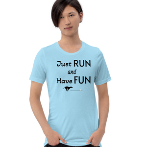 Just Run & Have Fun Lure Coursing T-Shirts - Light