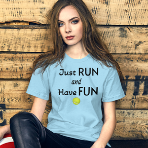 Just Run & Have Fun Flyball T-Shirts