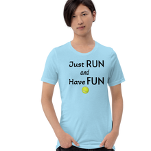 Load image into Gallery viewer, Just Run Tennis Ball T-Shirts - Light
