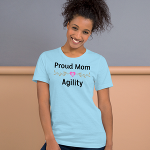 Proud Agility Mom T-Shirts - Light