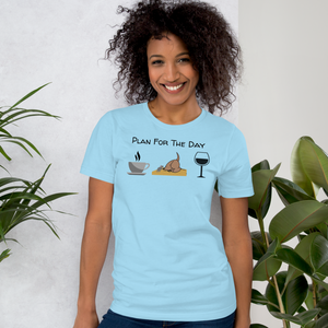 Plan for the Day - Earthdog T-Shirts - Light