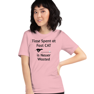Time Spent at Fast CAT T-Shirts - Light