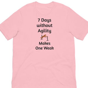 7 Days Without Agility T-Shirts - Light