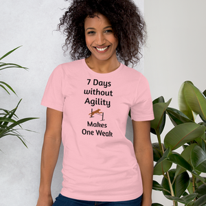7 Days Without Agility T-Shirts - Light