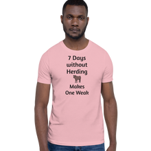 Load image into Gallery viewer, 7 Days Without Cattle Herding T-Shirts - Light
