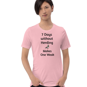 7 Days Without Duck Herding T-Shirts - Light