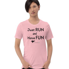 Load image into Gallery viewer, Just Run &amp; Have Fun Lure Coursing T-Shirts - Light
