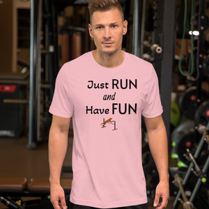 Just Run & Have Fun Agility T-Shirts - Light