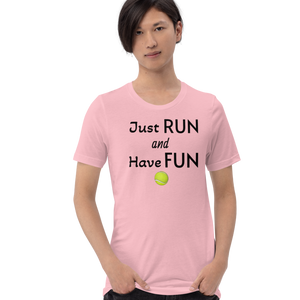 Just Run Tennis Ball T-Shirts - Light