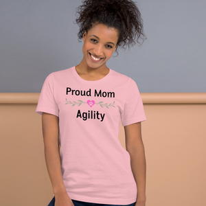 Proud Agility Mom T-Shirts - Light