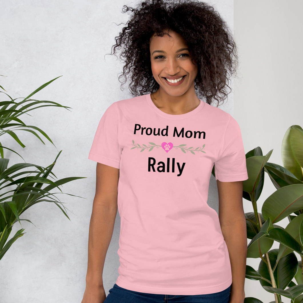 Proud Rally Mom T-Shirts - Light