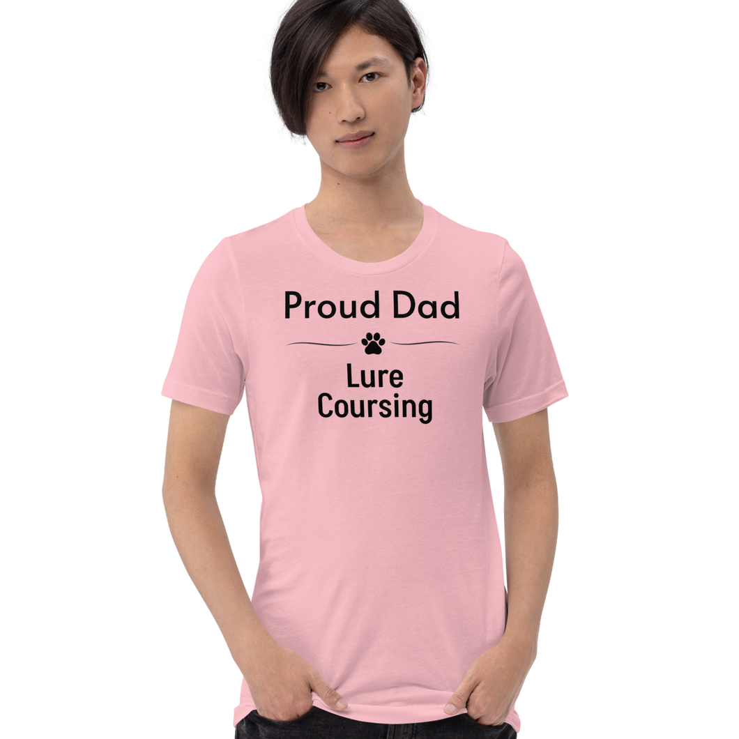 Proud Lure Coursing Dad T-Shirts - Light