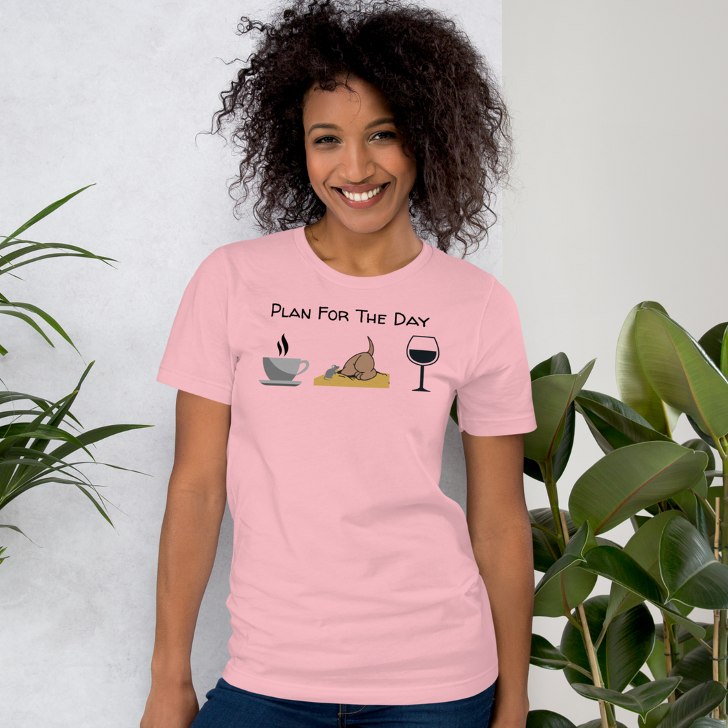 Plan for the Day - Earthdog T-Shirts - Light