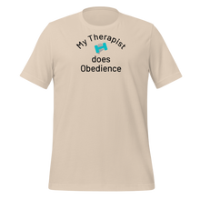 Load image into Gallery viewer, My Therapist Does Obedience T-Shirts
