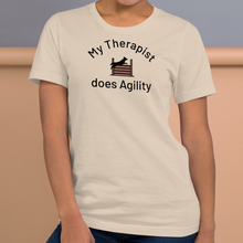 Load image into Gallery viewer, My Therapist Does Agility T-Shirts
