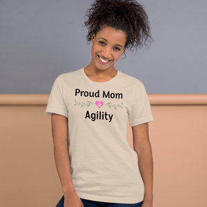 Proud Agility Mom T-Shirts - Light