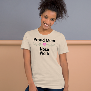 Proud Nose Work Mom T-Shirts - Light