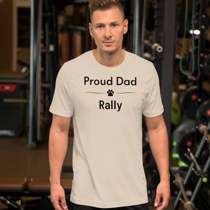 Proud Rally Dad T-Shirts - Light