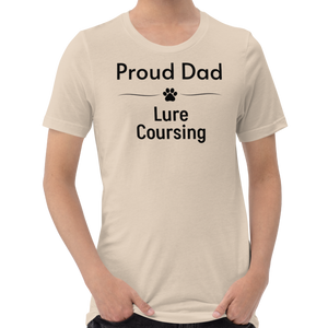 Proud Lure Coursing Dad T-Shirts - Light