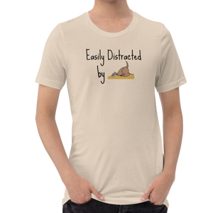 Easily Distracted by Earthdog T-Shirts - Light