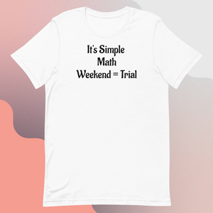 It's Simple Math Trial T-Shirts - Light