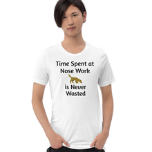 Load image into Gallery viewer, Time Spent at Nose Work T-Shirts - Light

