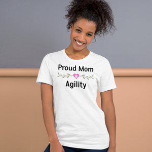 Proud Agility Mom T-Shirts - Light