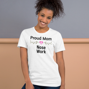 Proud Nose Work Mom T-Shirts - Light