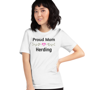 Proud Herding Mom T-Shirts - Light