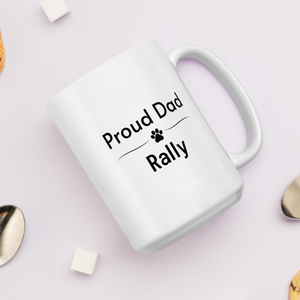 Proud Rally Dad Mugs