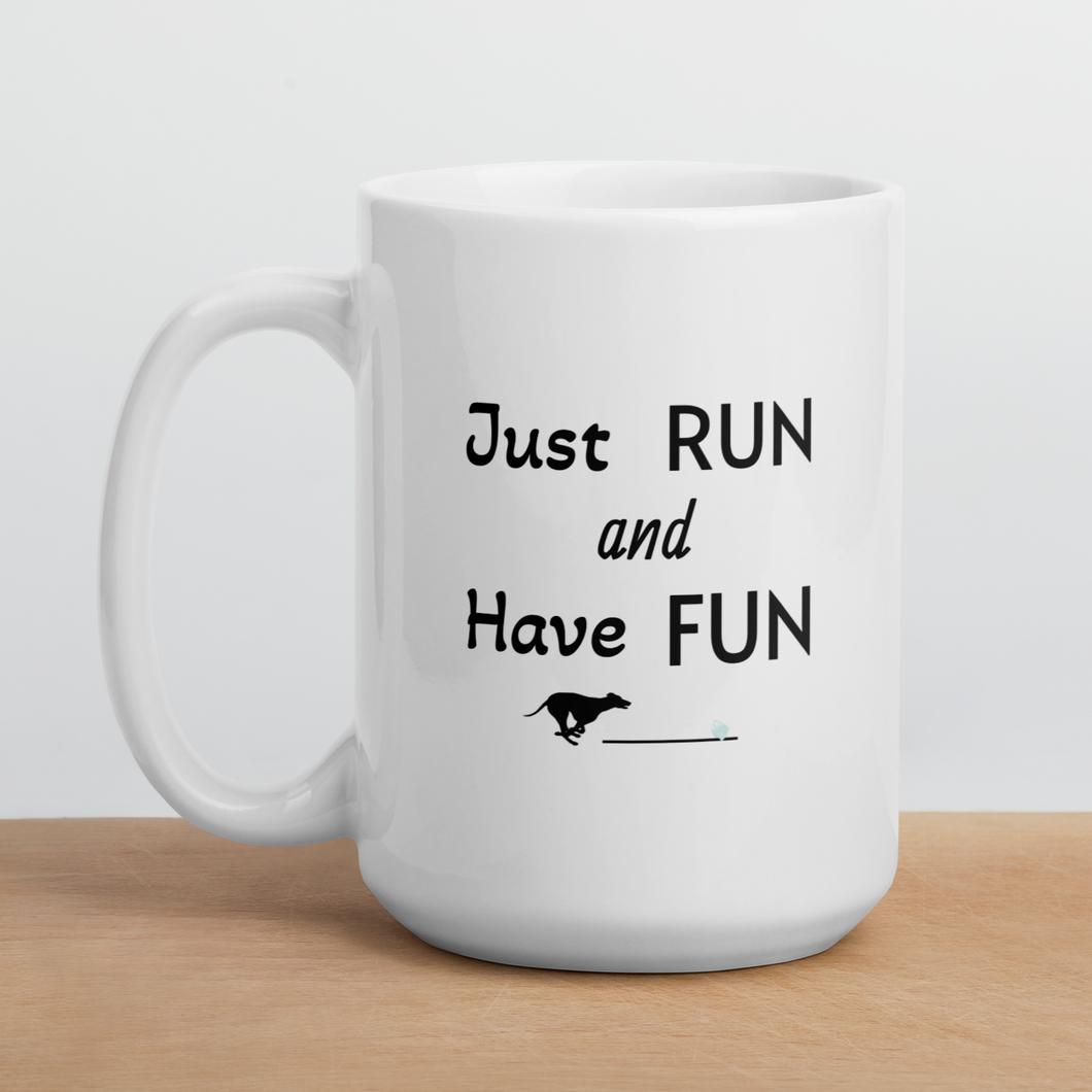 Just Run Fast CAT Mugs