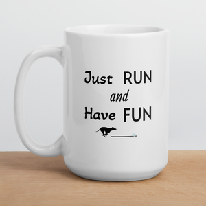 Just Run Lure Coursing Mugs