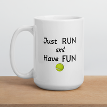 Load image into Gallery viewer, Just Run Flyball Mugs
