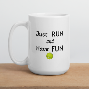 Just Run Flyball Mugs