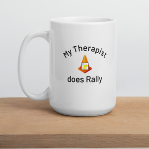 My Therapist Does Rally Mugs