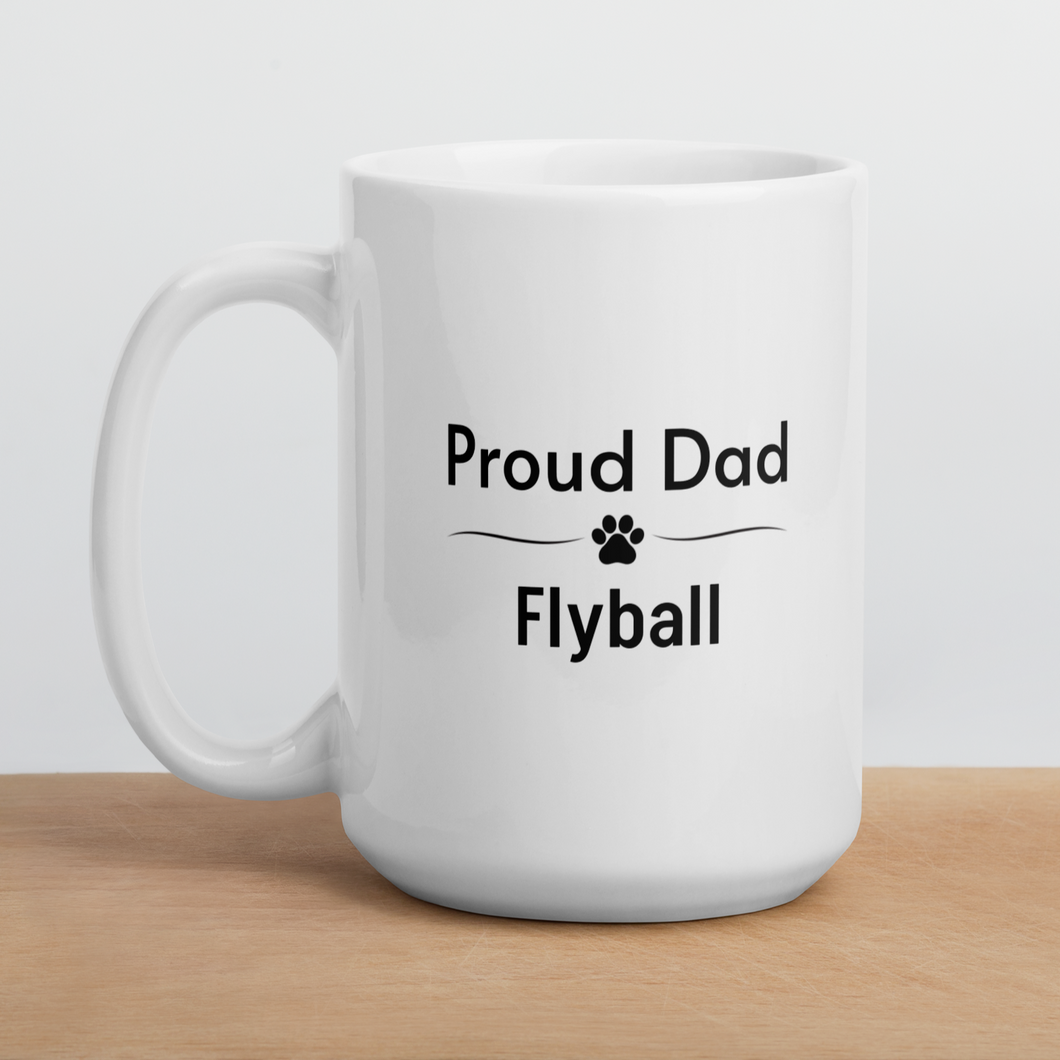 Proud Flyball Dad Mugs