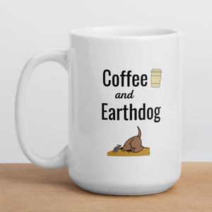 Coffee and Earthdog Mugs