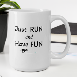 Just Run Fast CAT Mugs