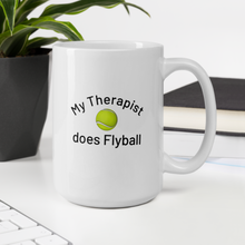 Load image into Gallery viewer, My Therapist Does Flyball Mugs
