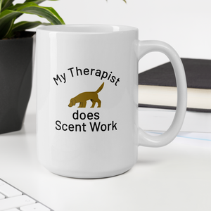 My Therapist Does Scent Work Mugs