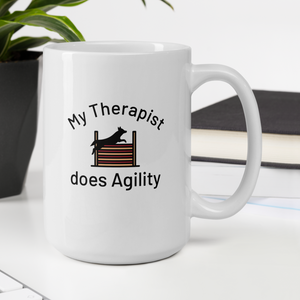 My Therapist Does Agility Mugs